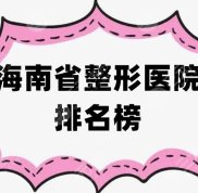 海南省整形醫(yī)院排名榜更新